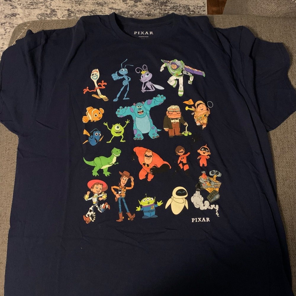 Pixar Character Graphic T-Shirt Disney mens